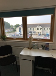 View of Room 3 and the Car Park at The Watermark, Ivybridge